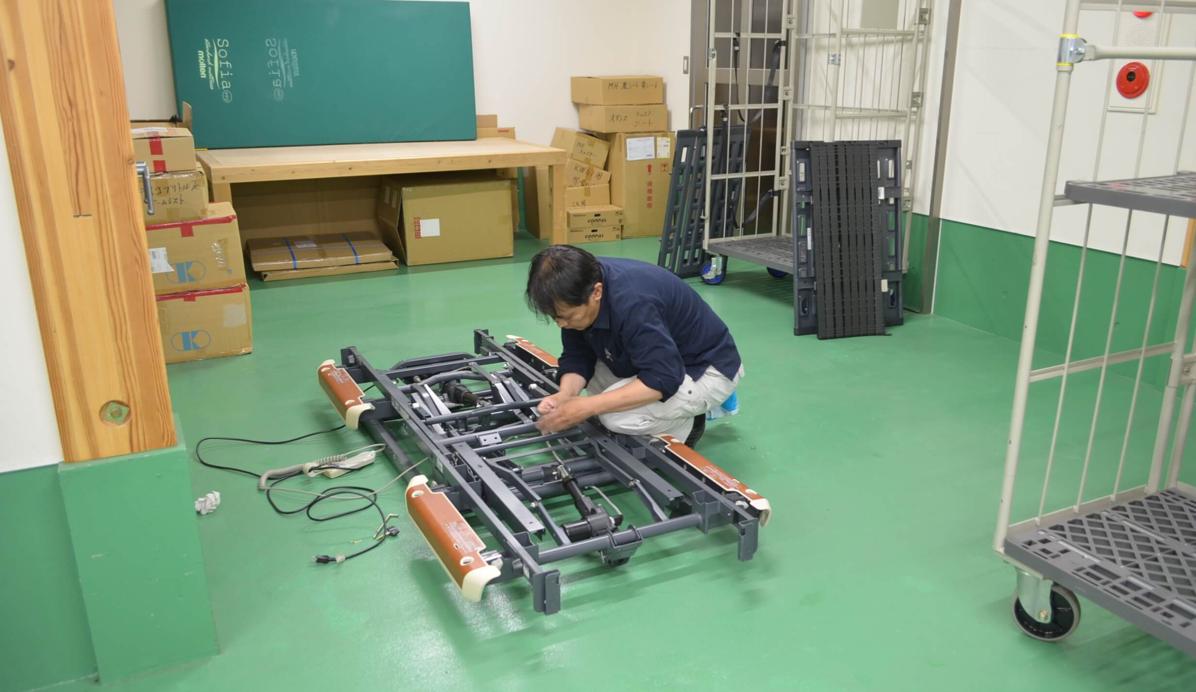 動作確認・組立