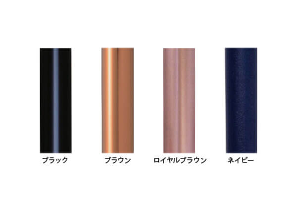 夢ライフステッキスリムネック5色見本
